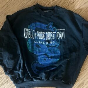 Anine bing sweatshirt XS